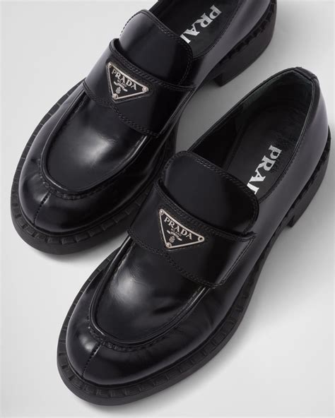 mocassins prada femme|prada chunky loafer.